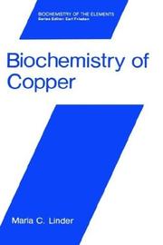 Cover of: Biochemistry of copper