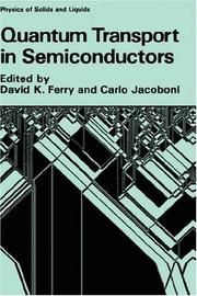Cover of: Quantum transport in semiconductors