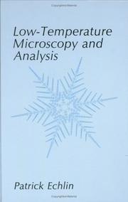 Cover of: Low-temperature microscopy and analysis