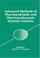 Cover of: Advanced methods of pharmacokinetic and pharmacodynamic systems analysis