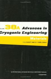 Cover of: Advances in Cryogenic Engineering (Materials) (Advances in Cryogenic Engineering)
