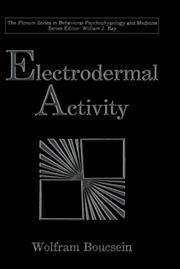 Electrodermal activity by Wolfram Boucsein