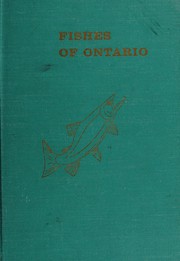 Fishes of Ontario by H.H. MacKay