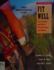 Cover of: Fit and Well by Fahey, Thomas D.