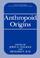 Cover of: Anthropoid origins