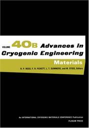 Cover of: Advances in Cryogenic Engineering (Materials): Parts A & B (Advances in Cryogenic Engineering)