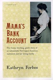 Cover of: Mama's Bank Account (Harvest/HBJ Book) by Kathryn Forbes