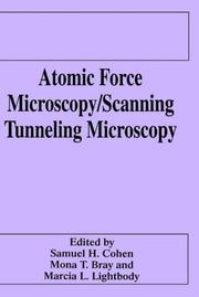 Cover of: Atomic Force Microscopy/Scanning Tunneling Microscopy