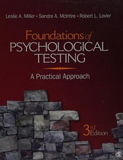 Cover of: Foundations of Psychological Testing: A Practical Approach