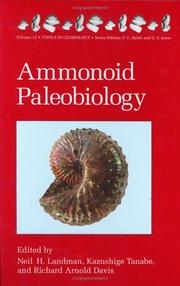 Cover of: Ammonoid paleobiology
