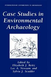 Cover of: Case studies in environmental archaeology