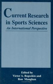 Cover of: Current research in sports sciences: an international perspective