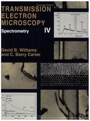 Cover of: Transmission Electron Microscopy: A Textbook for Materials Science (4-Vol Set)