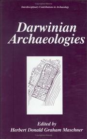 Darwinian archaeologies by Herbert D. G. Maschner