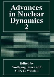 Cover of: Advances in nuclear dynamics 2