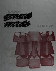 Cover of: General metals by John Louis Feirer