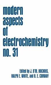 Cover of: Modern Aspects of Electrochemistry / Volume 31 (Modern Aspects of Electrochemistry)