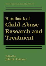 Cover of: Handbook of child abuse research and treatment