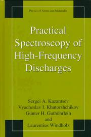 Practical spectroscopy of high-frequency discharges by Laurentius Windholz