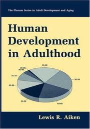 Cover of: Human development in adulthood