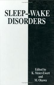 Cover of: Sleep-wake disorders by edited by K. Meier-Ewert and M. Okawa.