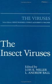 Cover of: The insect viruses by edited by Lois K. Miller and L. Andrew Ball.
