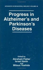 Cover of: Progress in Alzheimer's and Parkinson's diseases