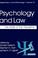 Cover of: Psychology and Law