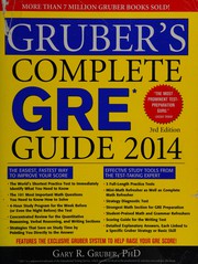 Cover of: Gruber's complete GRE guide 2014