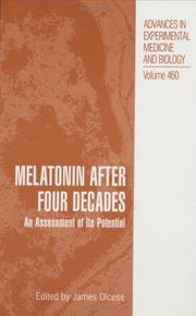 Cover of: Melatonin after Four Decades | James Olcese