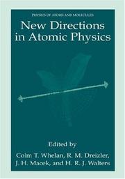 Cover of: New Directions in Atomic Physics