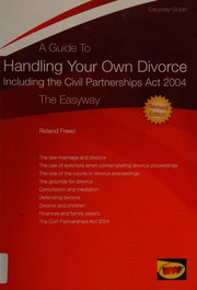 Cover of: Guide to Handling Your Own Divorce