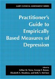 Cover of: Practitioner's Guide to Empirically Based Measures of Depression (AABT Clinical Assessment Series)