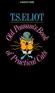 Cover of: Old Possum's Book of Practical Cats (Harvest Book) by T. S. Eliot
