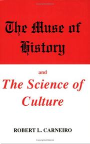 Cover of: The muse of history and the science of culture