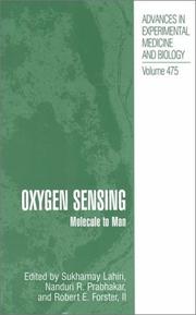 Cover of: Oxygen Sensing: Molecule to Man (Advances in Experimental Medicine and Biology)