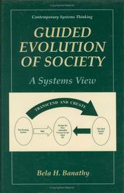 Cover of: Guided Evolution of Society: A Systems View (Contemporary Systems Thinking)