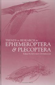 Cover of: Trends in Research in Ephemeroptera and Plecoptera | Eduardo Dominguez
