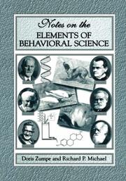 Cover of: Notes on the Elements of Behavioral Science