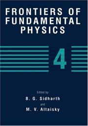 Cover of: Frontiers of Fundamental Physics 4