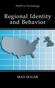 Cover of: Regional identity and behavior