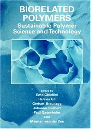 Cover of: Biorelated Polymers: Sustainable Polymer Science and Technology