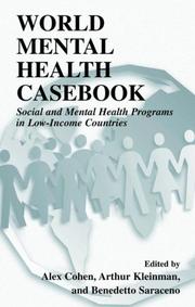 Cover of: World Mental Health Casebook by 