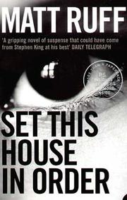 Cover of: Set This House in Order by Matt Ruff