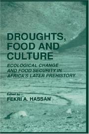 Cover of: Droughts, Food and Culture: Ecological Change and Food Security in Africa's Later Prehistory