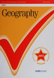 Cover of: Higher: Geography