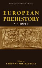 Cover of: European Prehistory by Sarunas Milisauskas