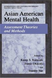 Cover of: Asian American Mental Health | 