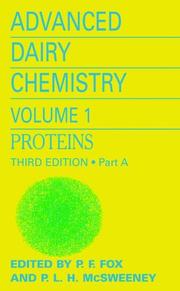 Cover of: Advanced Dairy Chemistry: Volume 1 by 