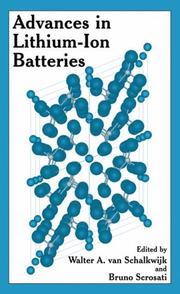 Cover of: Advances in lithium-ion batteries